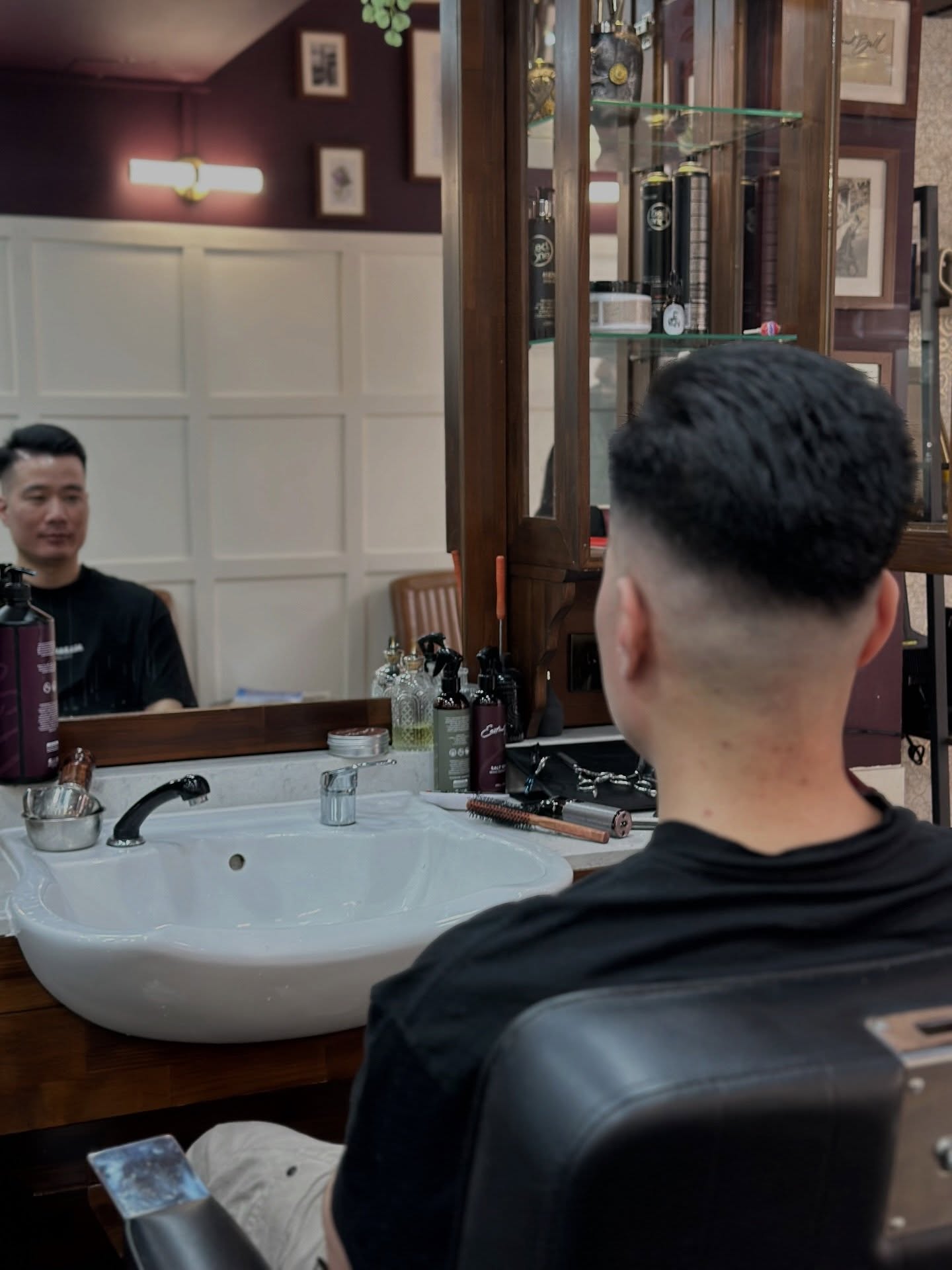 Skin fade at East and Bull